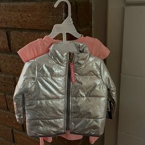 Two Pieces Short Sleeve Dress and jacket .